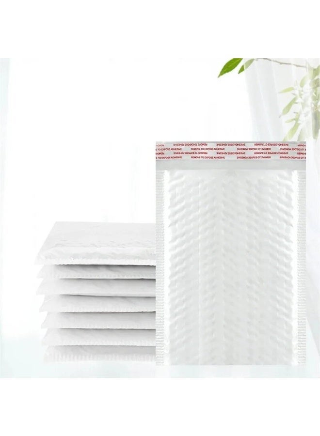 مجموعة من ٢٠ ظرفًا فقاعيًا أبيض، مقاوم للماء، ذاتي الإغلاق، مقاس الظرف ١٤ × ١٦ سم - Image 4